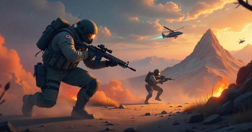 Обзор мобильной игры Delta Force