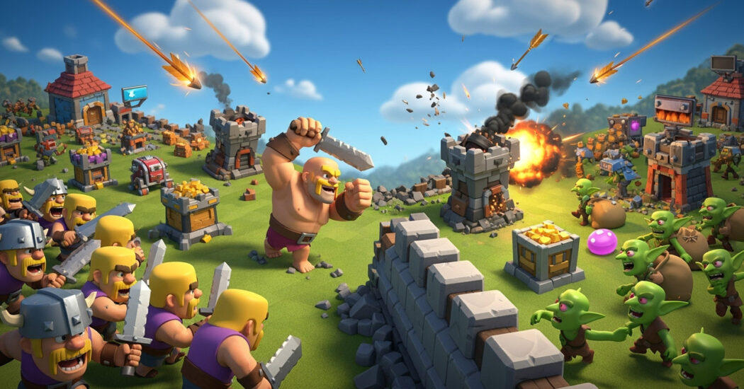 Обзор Clash of Clans: как построить неприступную деревню