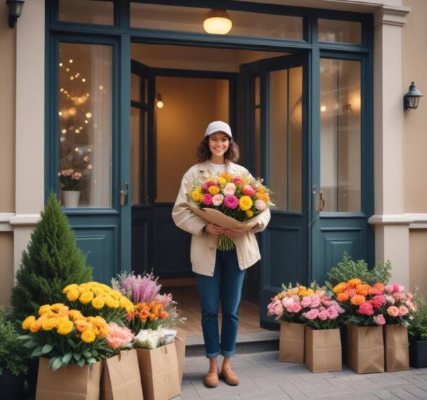 Доставка цветов и букетов на дом с широким ассортиментом подарков